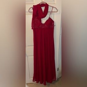 Davids Bridal Bridesmaid Prom Formal Empire Waist Dress 8
